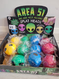 Area 51 Splat Alien Heads