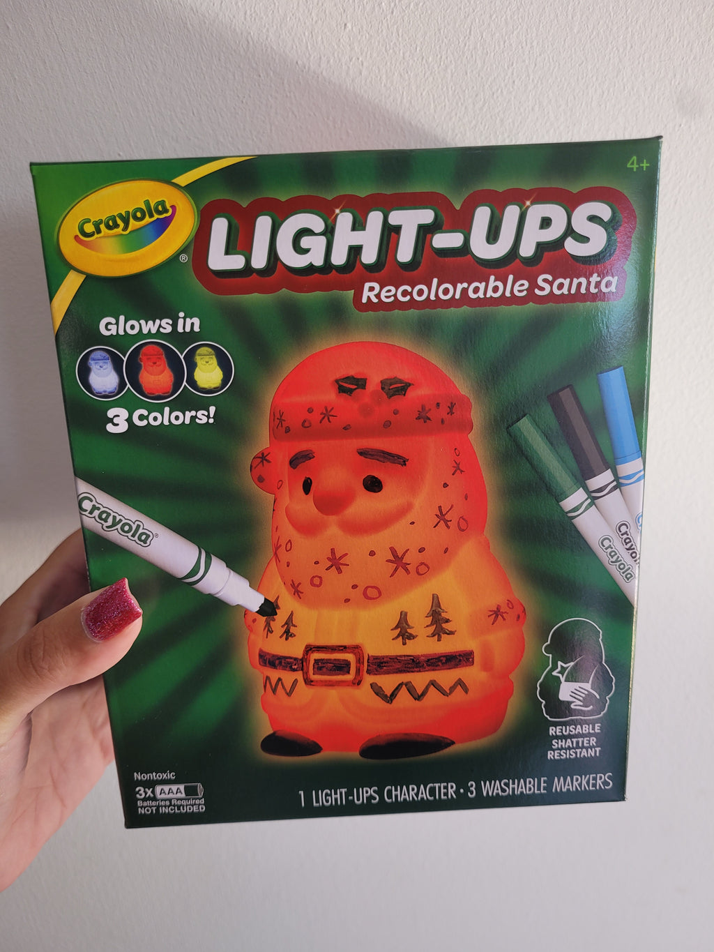 Crayola Light-Ups Recolorable Santa