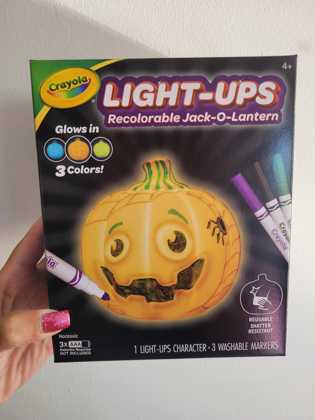 Crayola Light-Ups Recolorable Pumpkin