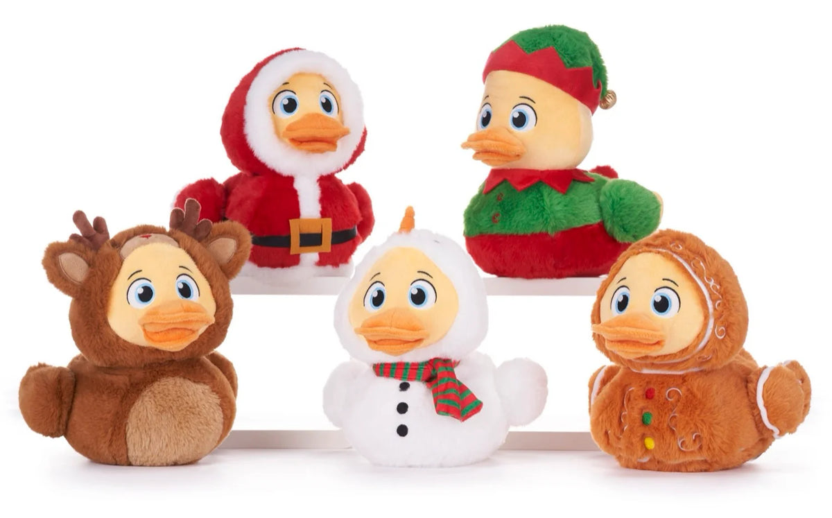 Christmas Quack Pack Ducks Plush