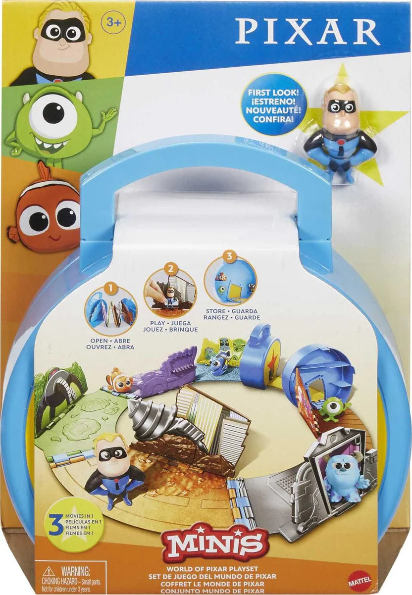 Disney Pixar Minis World of Pixar Playset