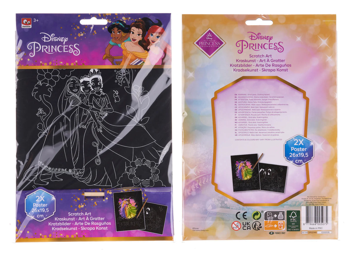 Disney Princess Scratch Art Set