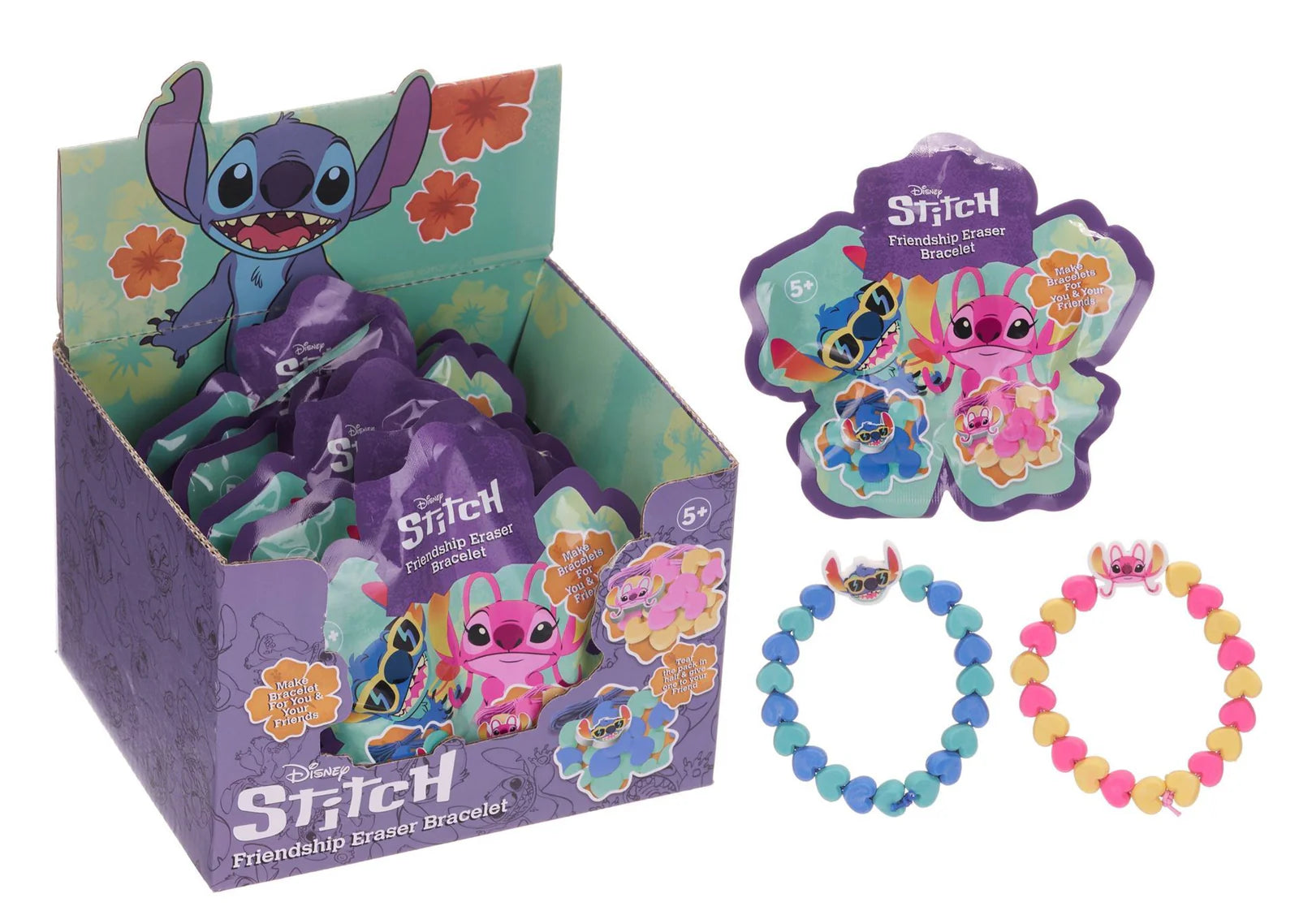 Disney Stitch Eraser Bracelet Kit