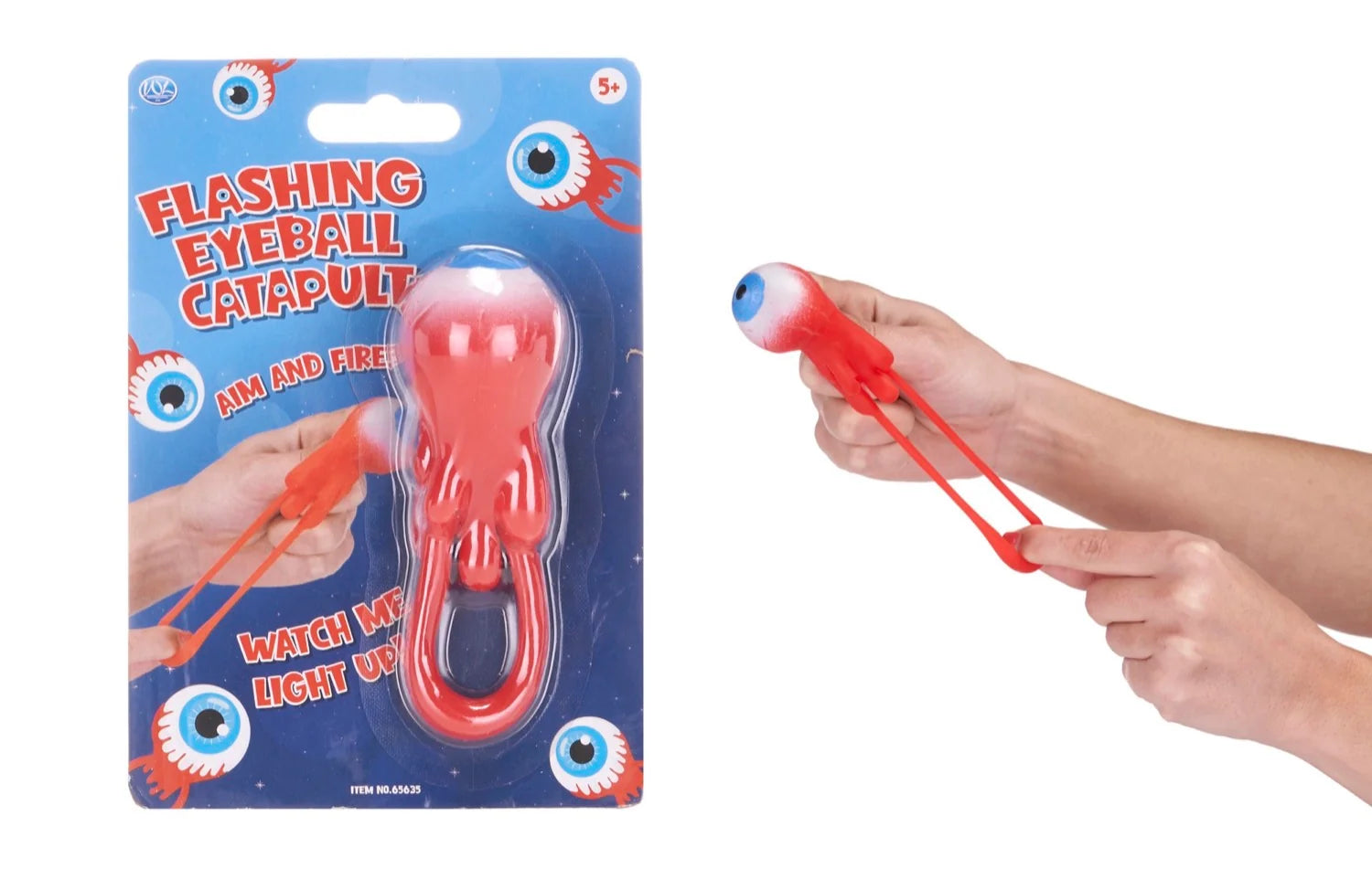 Flashing Eyeball Catapult