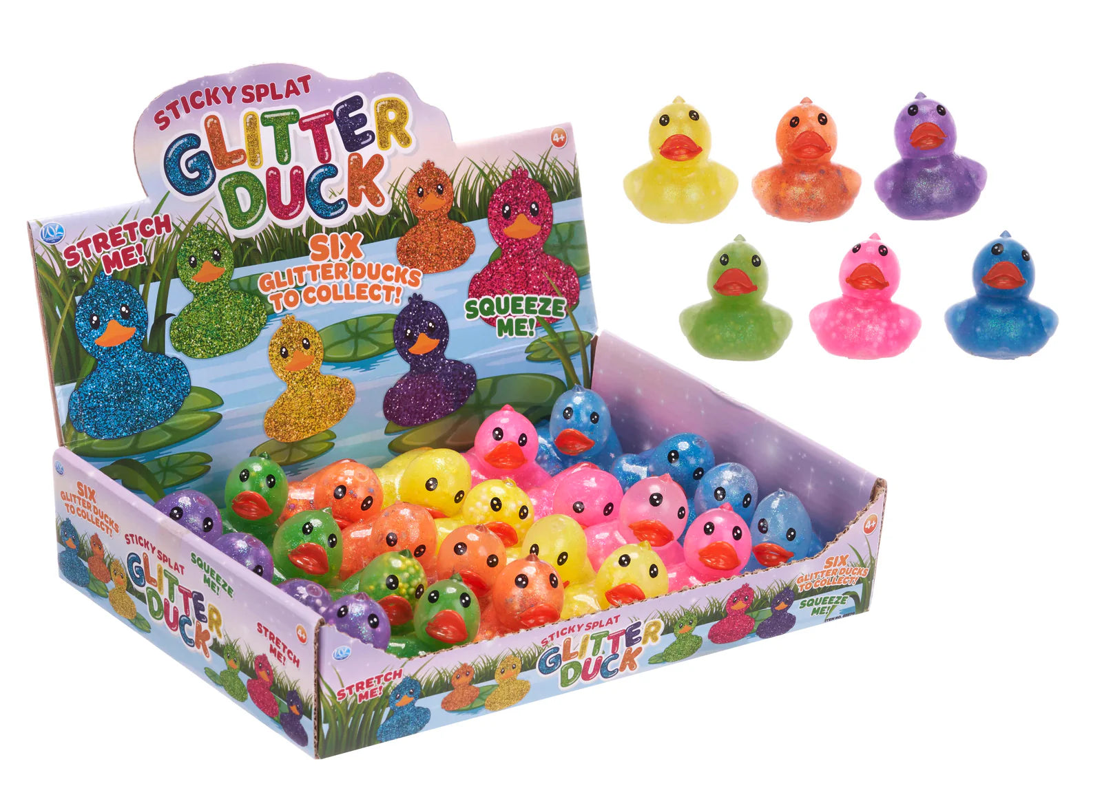 Glitter Splat Duck
