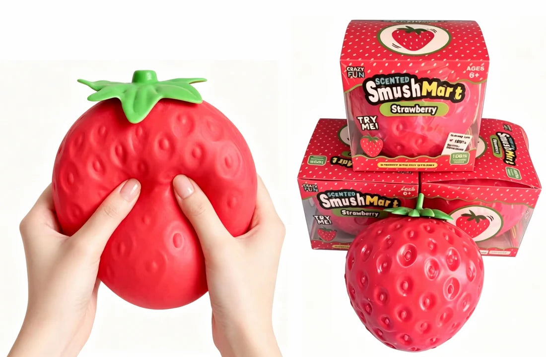 Jumbo Squishy Strawberry