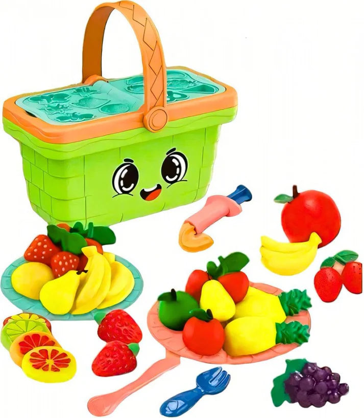 Magic Dough Picnic Basket Set Green