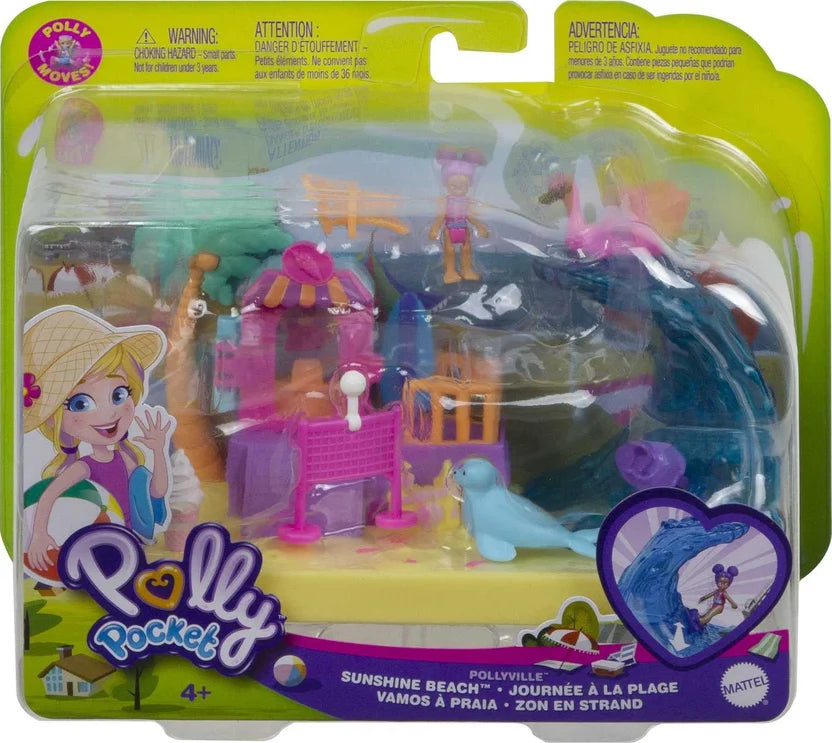 Polly Pocket Sunshine Beach Playset
