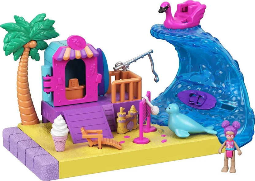 Polly Pocket Sunshine Beach Playset