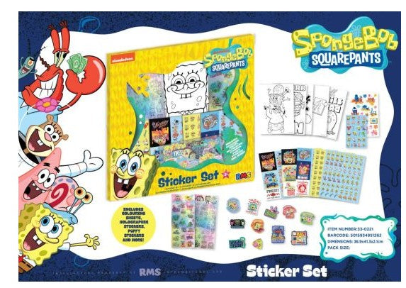 Spongebob Giant Sticket Set