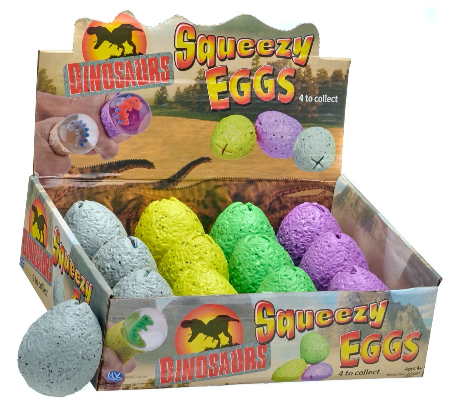 Dinosaur Squeezy Surprise Egg
