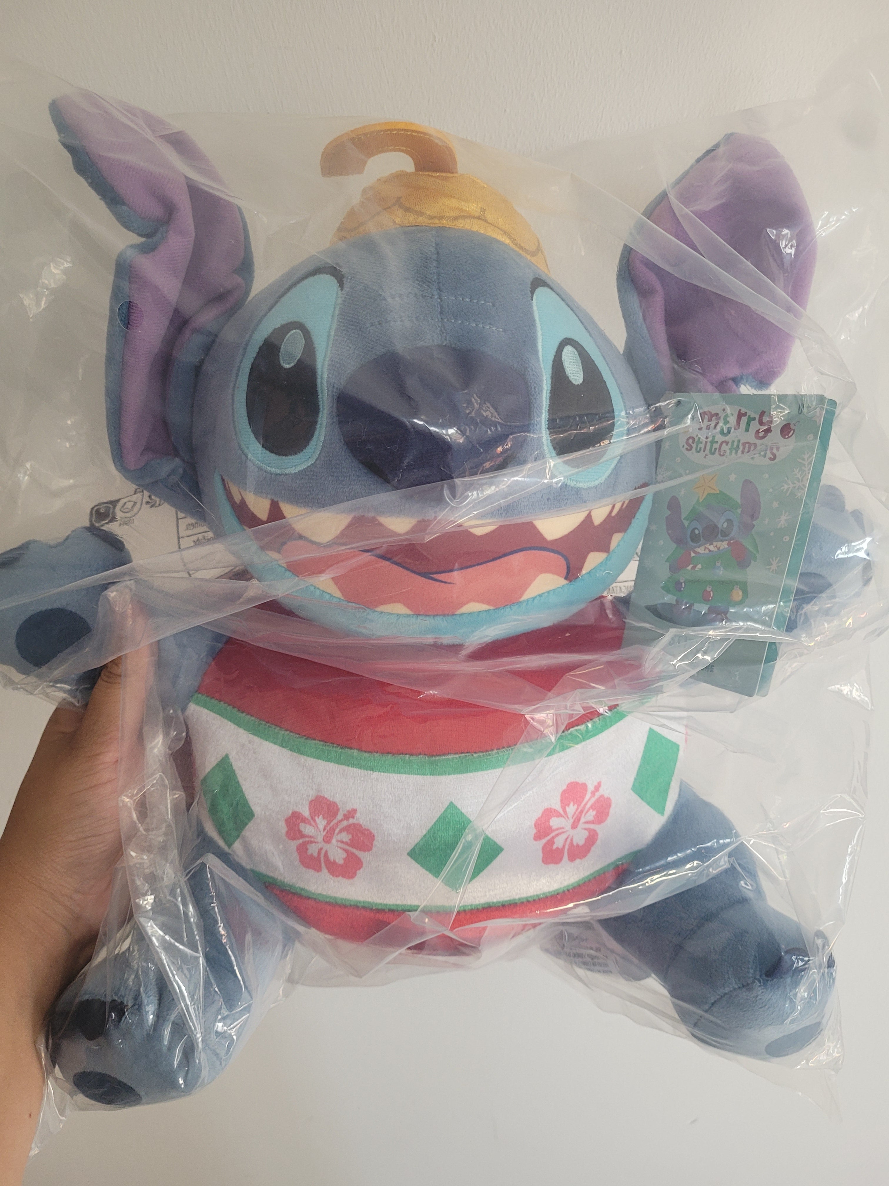 Disney Stitch Christmas Bauble Plush
