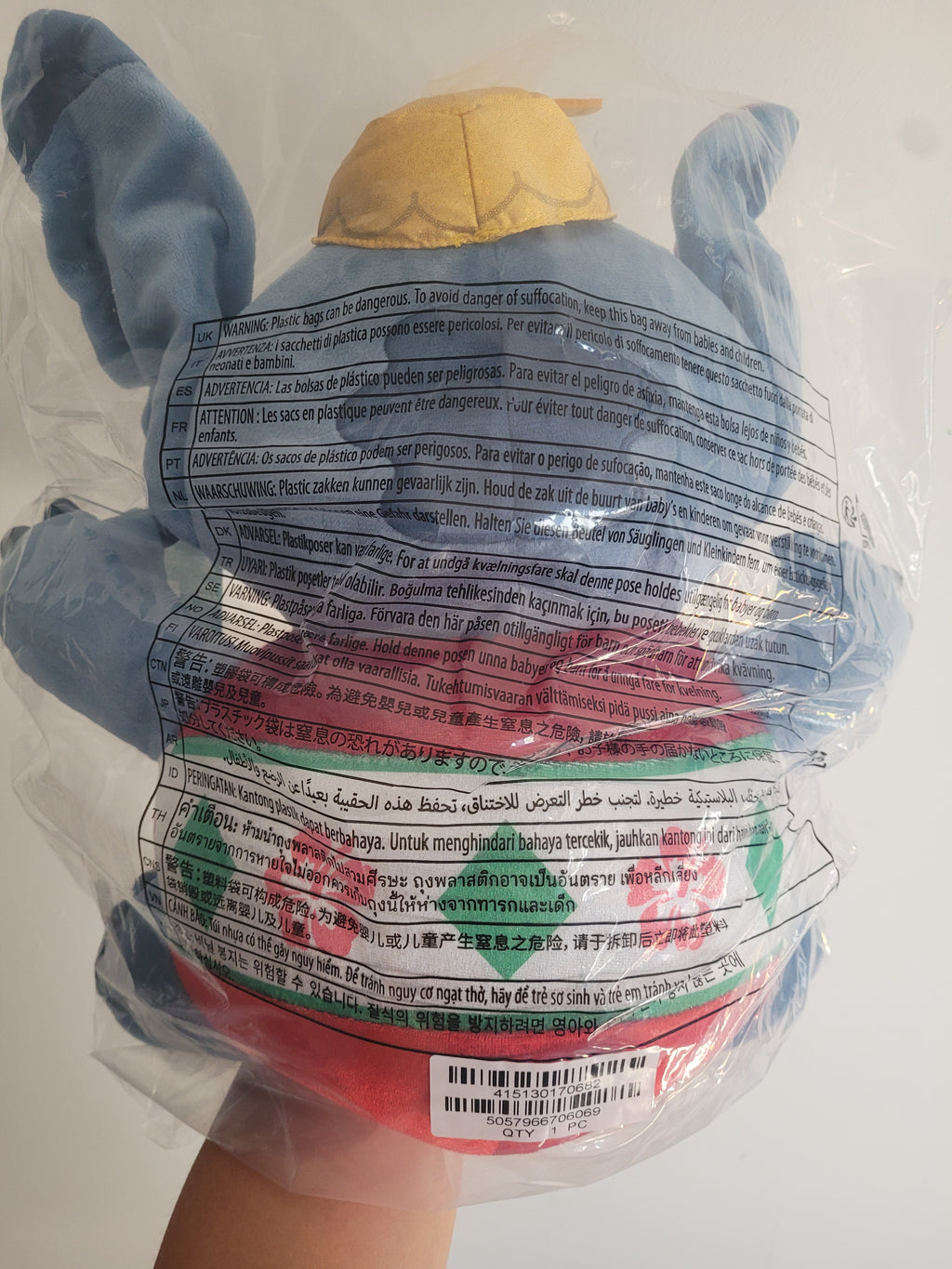 Disney Stitch Christmas Bauble Plush