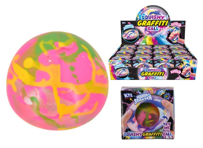 Sugar Maltose Squishy Graffiti Ball