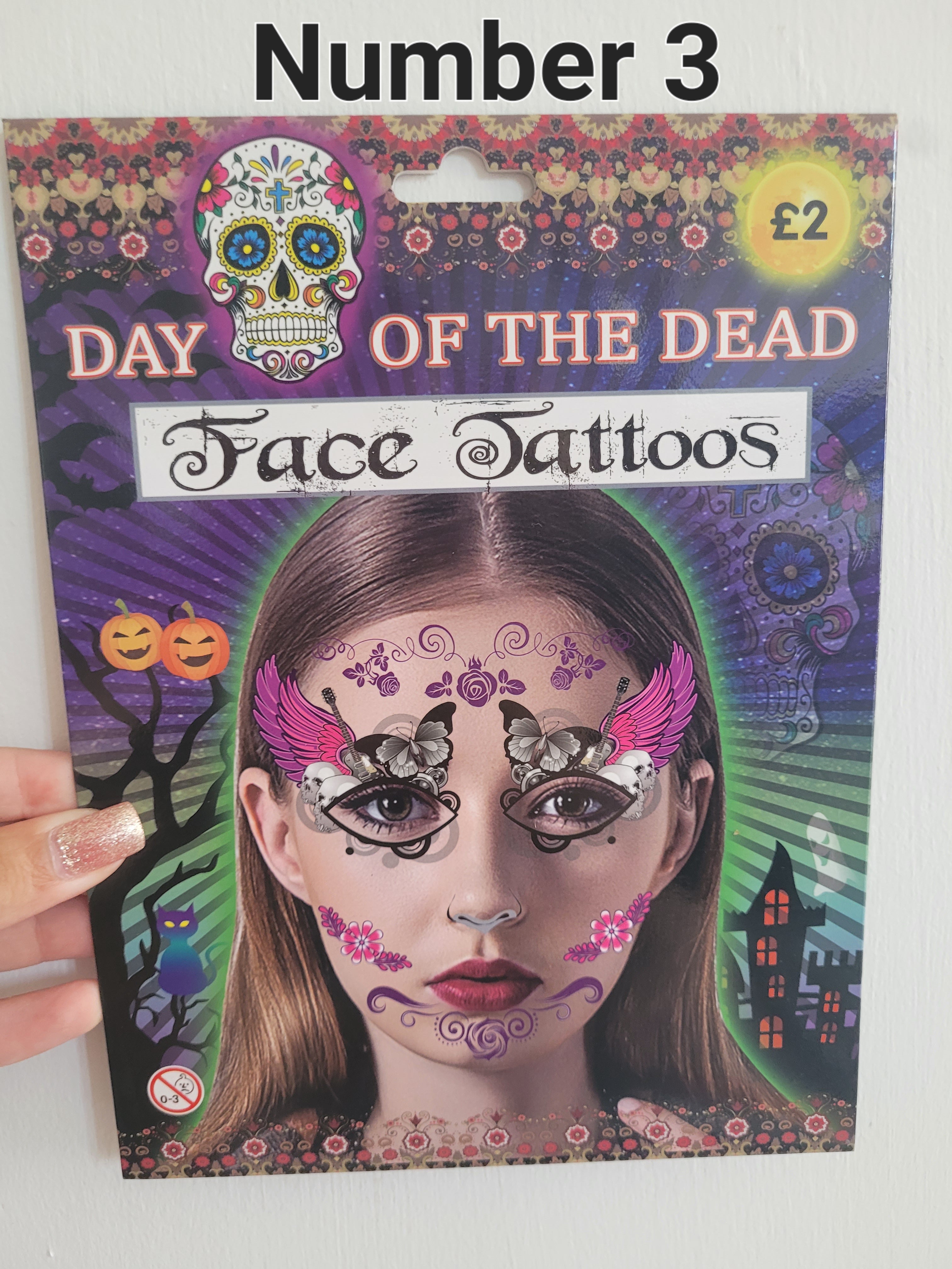 Day Of The Dead Tattoos